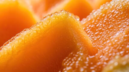 Canvas Print - Close-up of Sliced Orange