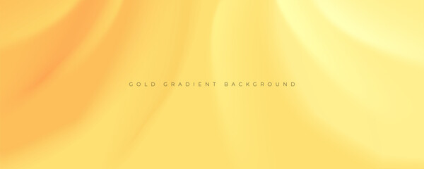Wall Mural - abstract luxury gradient background gold color decorative design
