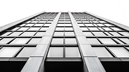 Wall Mural - Modern Skyscraper Architecture: A Perspective