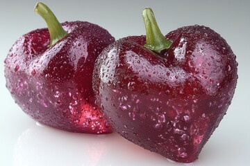 Sticker - Two Heart-Shaped Peppers