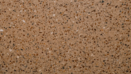 Wall Mural - Brown terrazzo floor texture background