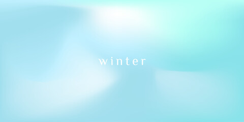 Wall Mural - abstract blue and white gradient color. blue sky color, winter background. blurred blue color. vecto