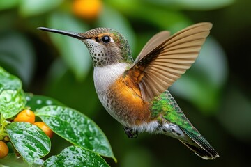 Canvas Print - Hummingbird in Flight