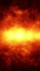 Wall Mural - dangerous glowing fire flames loop vertical background.