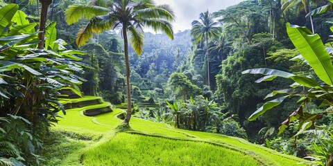 Canvas Print - tropical jungle