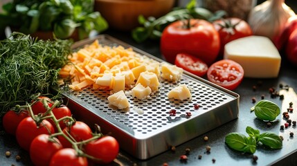 Wall Mural - Fresh Ingredients for Cooking