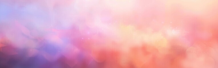 Poster - A colorful background with a pinkish hue