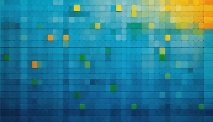 Abstract colorful background with squares.