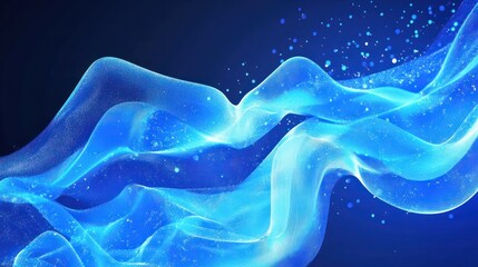 blue tech abstract background