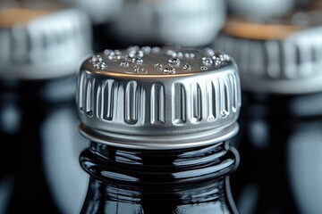 Canvas Print - Close Up of a Bottle Cap