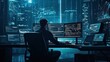 © Johannes - office software working programmers. programming programmer developer information technology software computer code coding innovation digital engineering developing innovative design