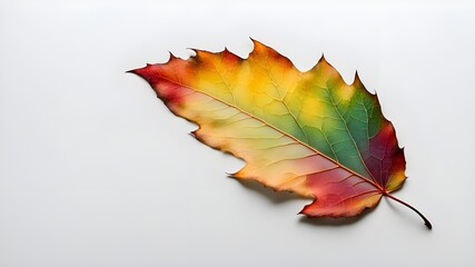 Wall Mural - fallen leaf