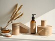 © Bussakon - Elegant and Eco Friendly Biodegradable Packaging for Skincare Products Showcasing Natural Materials