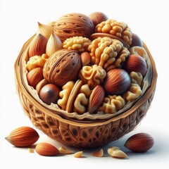 Wall Mural - nuts