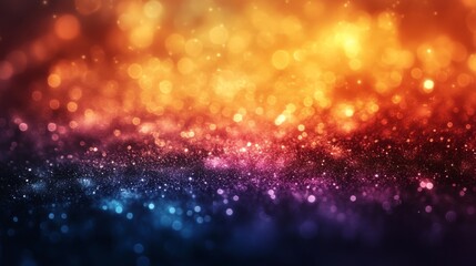 Wall Mural - Abstract Background of Sparkling Lights and Colors