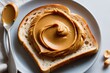 © Michael - Nutritious and Delicious Smooth Peanut Butter Toast for a Healthy Snack