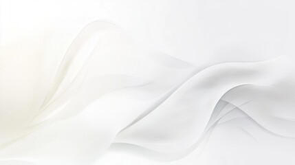 Wall Mural - abstract white and gray background with wavy lines.