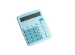 © sinseeho - Light blue color calculator, isolated on transparent background.