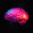 © Tanakorn - A vibrant, cosmic brain illustration showcasing colorful galaxies against a dark background, symbolizing the intersection of neuroscience and creativity.