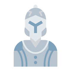 Poster - Vector Design Knight Icon Style