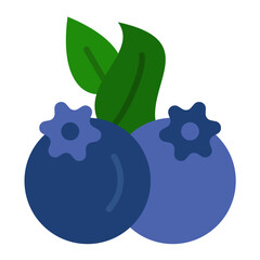 Sticker - Vector Design Berries Icon Style