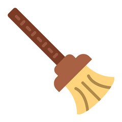 Poster - Vector Design Broom Icon Style