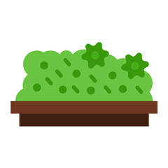 Poster - Vector Design Bush Icon Style