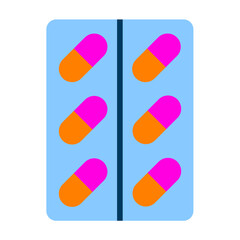 Sticker - Capsules Icon Style