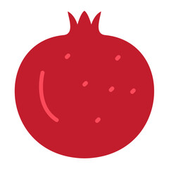 Sticker - Pomegranate Icon Style