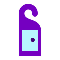 Sticker - Door Hanger Icon Style