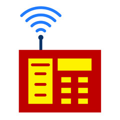 Sticker - Burglar Alarm Icon Style