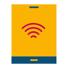 Sticker - Smart Tablet Icon Style