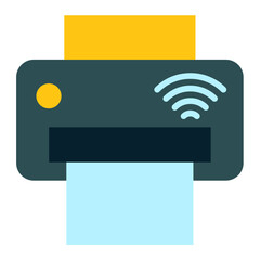 Poster - Smart Printer Icon Style