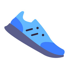 Wall Mural - Shoe Icon Style