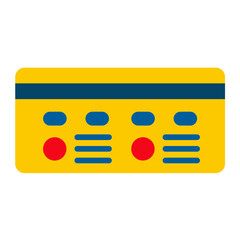 Sticker - Debit Card Icon Style