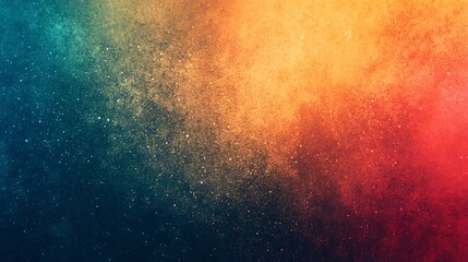 Wall Mural - Abstract colorful background with a grainy texture.