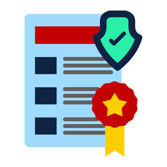 Poster - Privacy Policy Template Icon Style