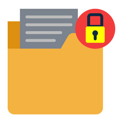 Sticker - Encrypted Data Icon Style