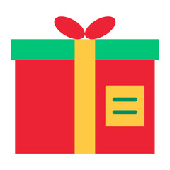 Poster - Gift Box Icon Style