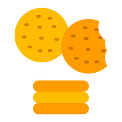 Poster - Biscuit Icon Style