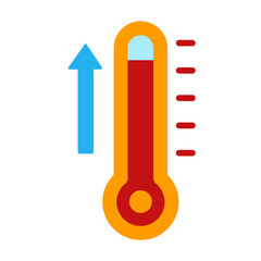 Sticker - Heating Icon Style