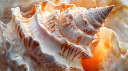 Wall Mural - Conch Shell Textures