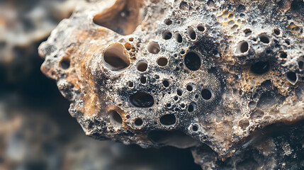 Wall Mural - Barnacle-Covered Shell