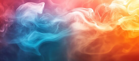 Canvas Print - Abstract Smoke Art