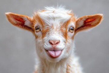 Poster - Playful Young Goat