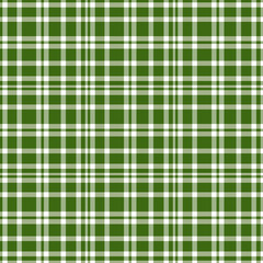 Green white plaid pattern XmassPL_011