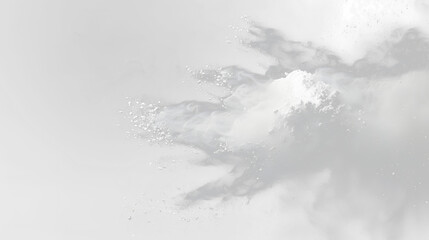 Wall Mural - white powder