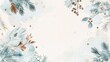 © JINGWEN - Elegant Minimalist Watercolor Winter Background with Light Blue and Gray Palette,perfect for Christmas and seasonal designs, holiday cards, and winter-themed marketing materials.
