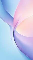 Sticker - A smooth gradient background featuring soft curves in pastel colors.