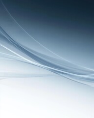 Wall Mural - A smooth gradient background with flowing lines, ideal for digital designs and presentations.